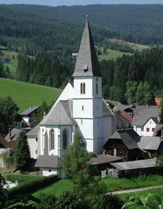 Pfarrkirche zur Heiligen Maria in Hirschegg | Gemeinde Hirschegg-Pack | © Gemeinde Hirschegg-Pack