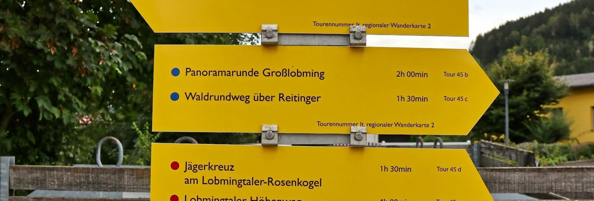 Wanderung Waldrundweg über Reitinger in Großlobming - Touren-Impression #1 | © WEGES OG