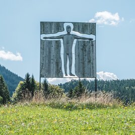Kunstwerk am Präbichl-Glett-Rundweg | © Janine Wenzel