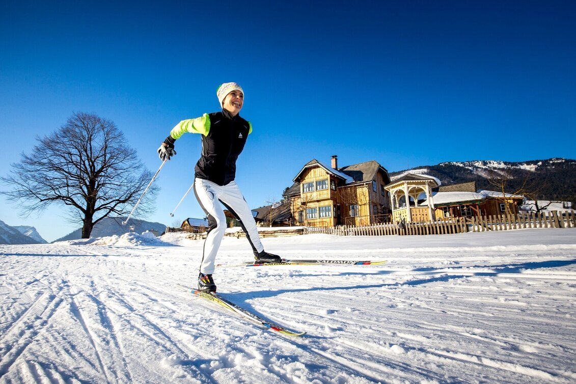 Langlauf Skating Obersdorf Loipe (M5) – Langlaufen durch das Naturschutzgebiet Laasen - Touren-Impression #1 | © Tourismusverband  Ausseerland Salzkammergut