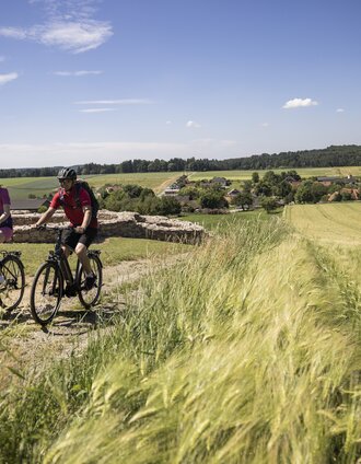 Erkunden der Villa Rustica rund um Löffelbach | Velontour | © Oststeiermark Tourismus