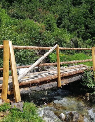 Brücke über den Neualmbach unterhalb der Brandalm | Gerhard Pilz | © Erlebnisregion Schladming-Dachstein