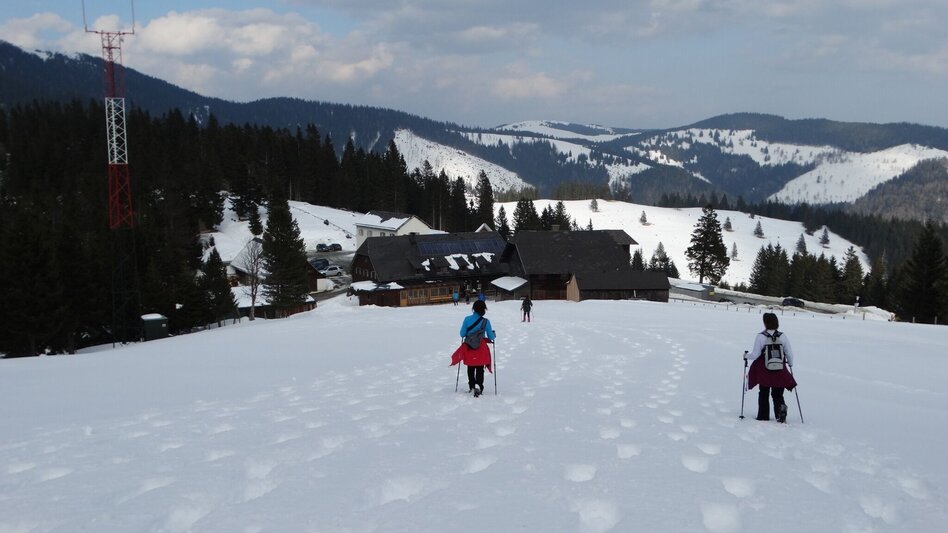 Schneeschuhwandern Durch den Schnee auf den Stubalm-Speikkogel - Touren-Impression #2.5 | © (c) www.weg-es.at