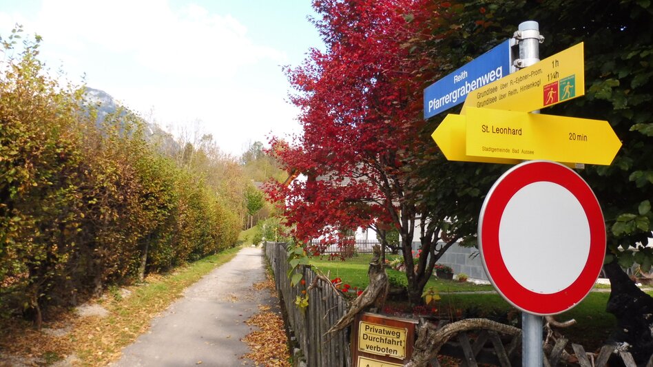 Nordic Walking "Bad Aussee - Grundlsee - Gallhof - Hintenkogl - St. Leonhard" - Touren-Impression #2.3 | © Ausseerland