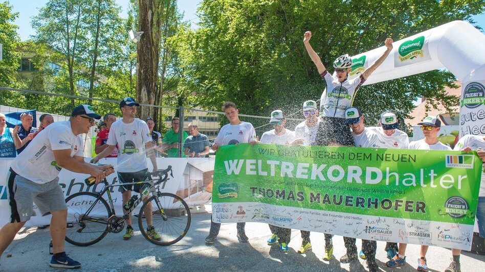 Radfahren Höhenmeter Weltrekord Strecke- Thomas Mauerhofer - Touren-Impression #2.3 | © Oststeiermark Tourismus