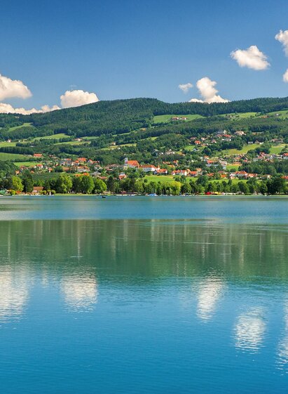 Stubenbergsee mit Blick zum Ort | © Oststeiermark Tourismus | Oststeiermark Tourismus | © Oststeiermark Tourismus