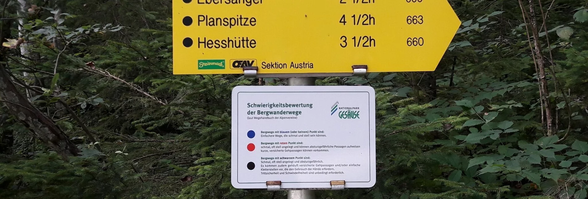 Bergtour Über den Wasserfallweg auf die Planspitze und über die Hesshütte hinunter nach Johnsbach - Touren-Impression #1 | © TV Gesäuse