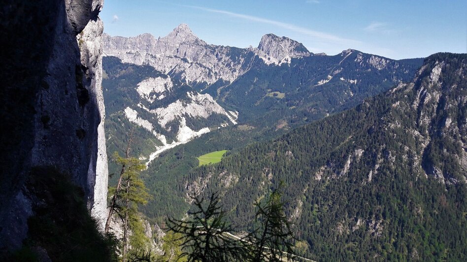 Wasserweg Über den Wasserfallweg auf die Planspitze und über die Hesshütte hinunter nach Johnsbach - Touren-Impression #2.6 | © TV Gesäuse