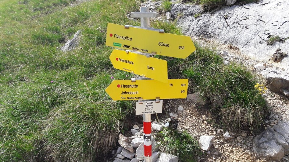 Wasserweg Über den Wasserfallweg auf die Planspitze und über die Hesshütte hinunter nach Johnsbach - Touren-Impression #2.13 | © TV Gesäuse