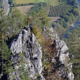 Gipfelkreuz Pfaffenkogel | © Region Graz