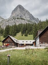 Klinkehütte mit | © TV Gesäuse | Stefan Leitner | © TV Gesäuse