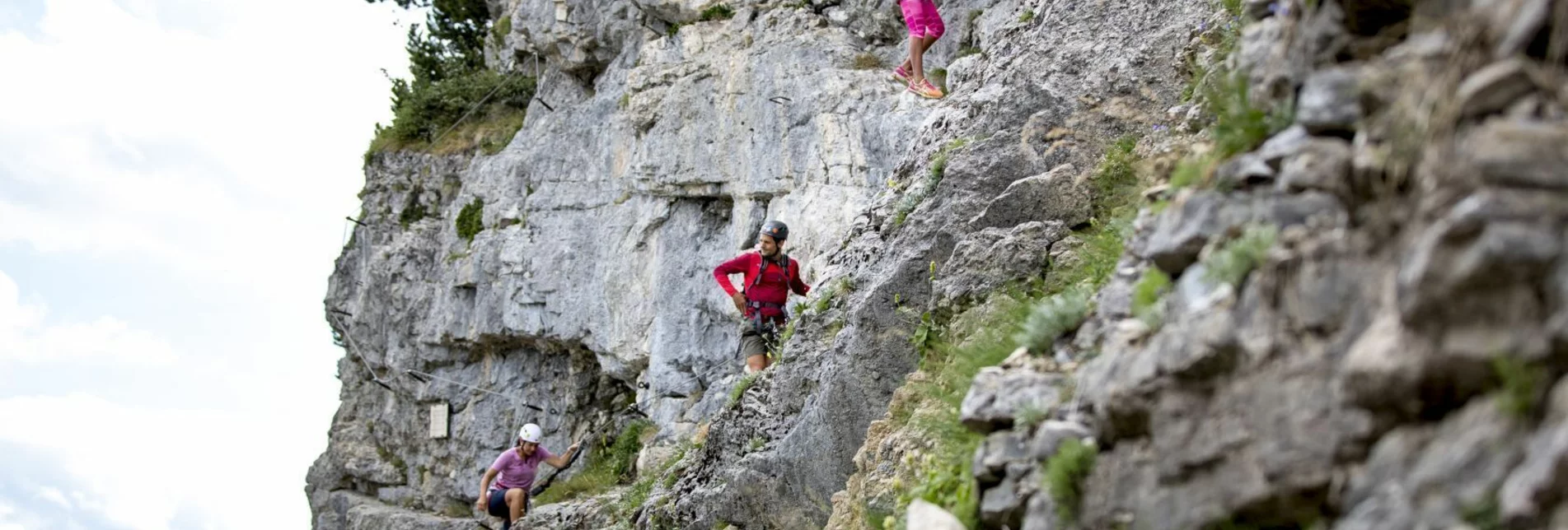 Klettersteig Klettersteig SOPHIE am Loser - Touren-Impression #1 | © TVB Ausseerland-Salzkammergut_Tom Lamm
