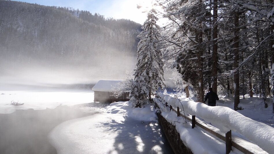 Winterwandern Winterwanderung von Gössl zum Toplitzsee - Touren-Impression #2.7 | © Fischerhütte Toplitzsee/A. Syen