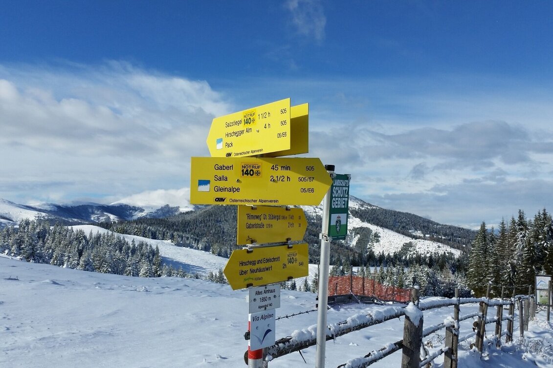 Schneeschuhwandern Schnee(lle) Stubalm-Runde - Touren-Impression #1 | © Region Graz