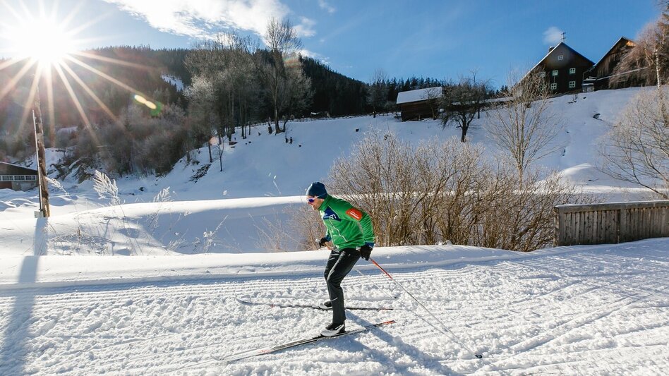 Ski-Nordic Classic Cross-country ski trail along the Mürztal Cycling Path in the Mürzer Oberland Nature Park - Touren-Impression #2.3 | © Naturpark Mürzer Oberland