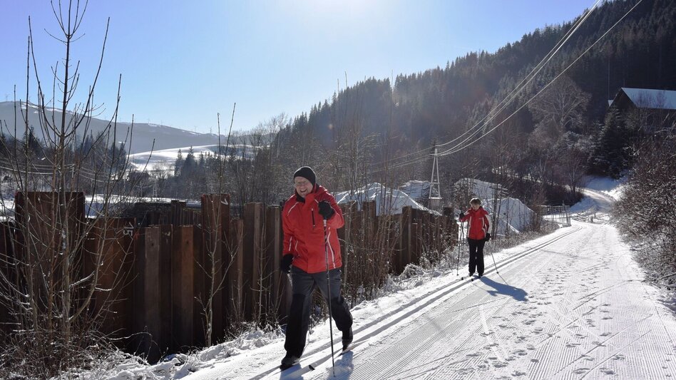 Ski-Nordic Classic Cross-country ski trail along the Mürztal Cycling Path in the Mürzer Oberland Nature Park - Touren-Impression #2.5 | © Naturpark Mürzer Oberland