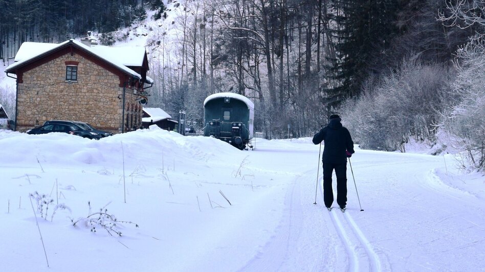 Ski-Nordic Classic Cross-country ski trail along the Mürztal Cycling Path in the Mürzer Oberland Nature Park - Touren-Impression #2.7 | © Naturpark Mürzer Oberland