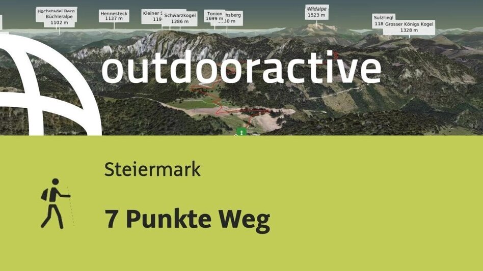 Pilgerweg 7 Punkte Weg - Touren-Impression #2.4 | © Outdooractive – 3D Videos