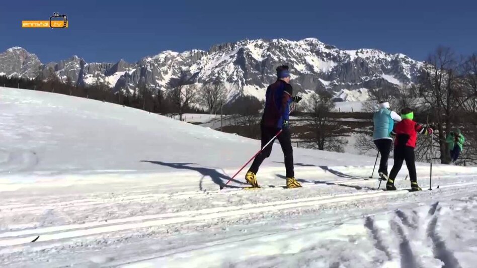 Langlauf Skating Almenrunde Skatingloipe - Touren-Impression #2.5 | © ennstalTV