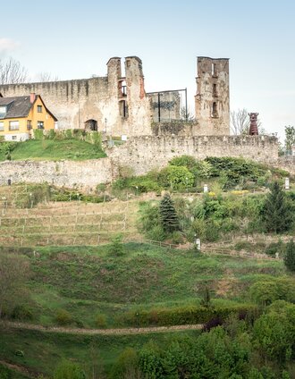Blick auf die  Burg mit Stadtmauer | Dieter Sajovic | © Stadtgemeinde Voitsberg