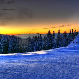 Sonnenuntergang auf der Ganzalm | © TV Hochsteiermark