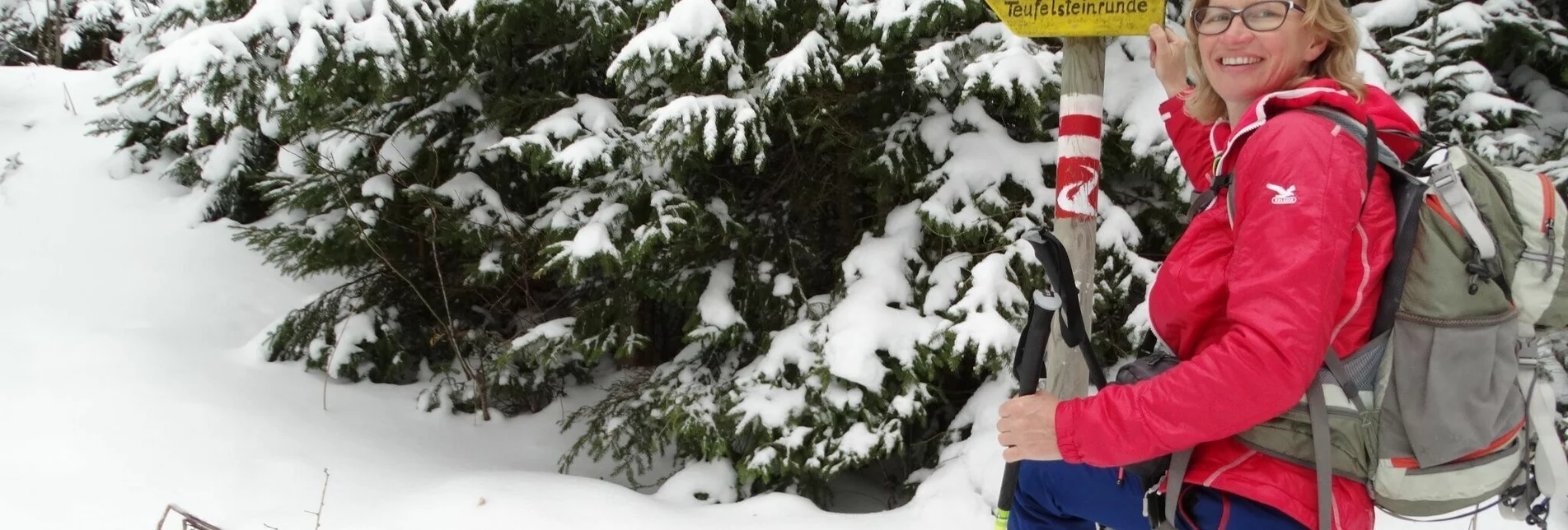 Snowshoe walking Teufelstein - A fabulous snowshoe hike - Touren-Impression #1 | © WEGES