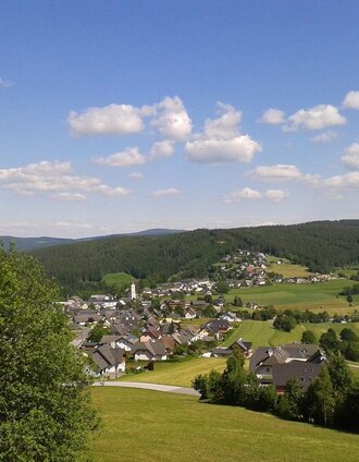 Ortsansicht Fischbach_Fischbach_Oststeiermark | Tourismus Fischbach | © Tourismus Fischbach