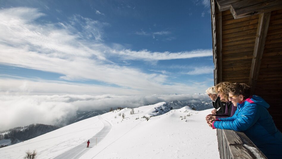 Schneeschuhwandern Von der Aflenzer Bürgeralm auf die Schönleiten - Touren-Impression #2.11 | © Naturerlebnis Bürgeralm