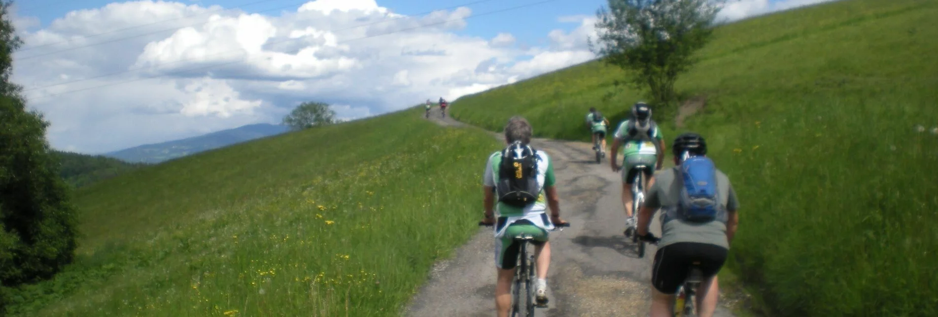 Mountainbike GEMYSAG-Fitness-Trail in der Lactosan Sportarena - Touren-Impression #1 | © Hans Hollerer