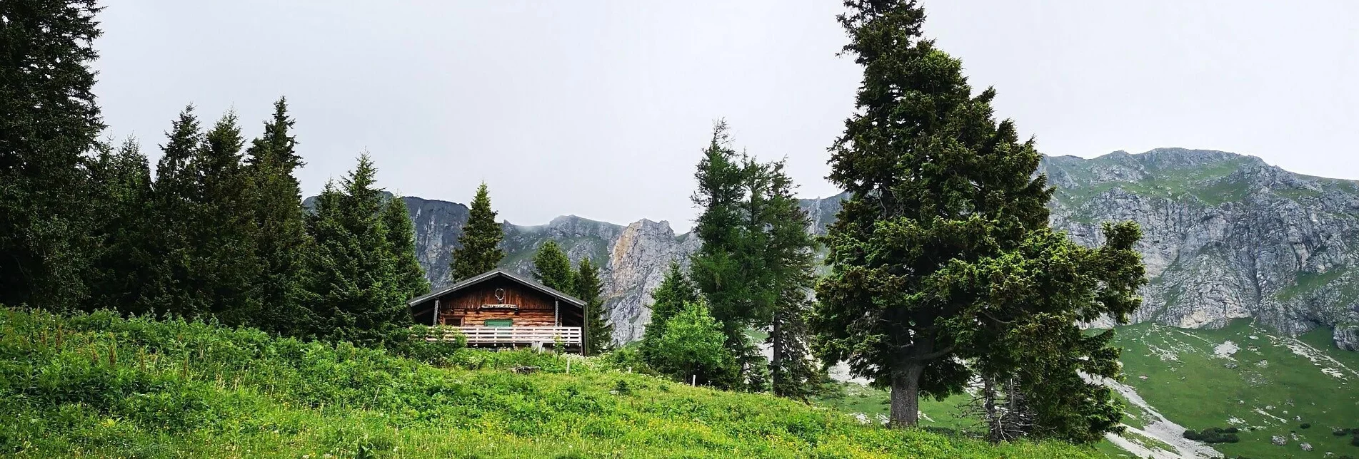Jagdhütte, Start des Anstiegs zum Predigtstuhl | © Hochsteiermark