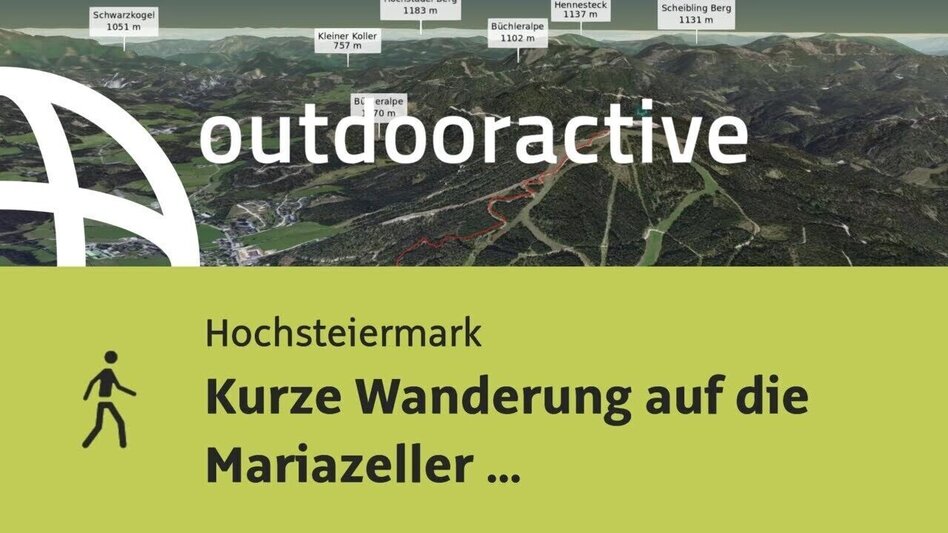 Wanderung Mariazeller AUGENblicke: Wanderung auf die Bürgeralpe - Touren-Impression #2.8 | © Outdooractive – 3D Videos