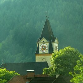 Die Andreaskirche im Ortszentrum | © Marktgemeinde Langenwang