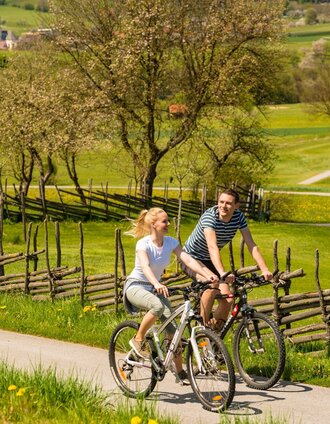 Radfahren im Naturpark Almenland_Oststeiermark | Bernhard Bergmann | © Oststeiermark Tourismus