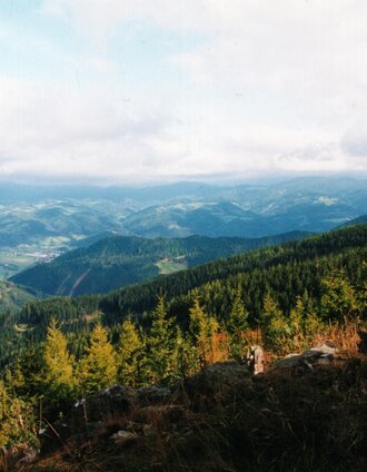 Blick von Stanglalm Richtung Krieglach | Walter Langecker | © TV Hochsteiermark
