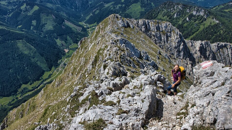 Wanderung Lugauer, 2217 m - das "steirische Matterhorn" - Touren-Impression #2.9 | © Weges OG