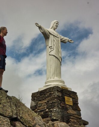 Christ Statue on Terenbachalm | Weges OG | © Region Graz