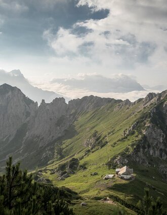 Blick zurück auf das Admonterhaus | TV Gesäuse | © Stefan Leitner