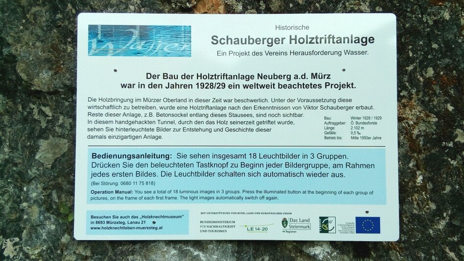 Themed Nature Trail The Schauberger Triftanlage Circular Trail - Touren-Impression #2.4 | © TV Hochsteiermark