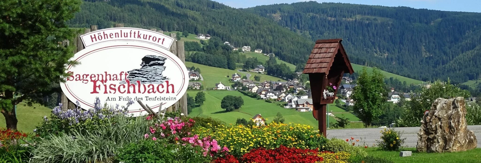 Ortseinfahrt Fischbach | © Ortsentwicklungsverein Sagenhaft Fischbach