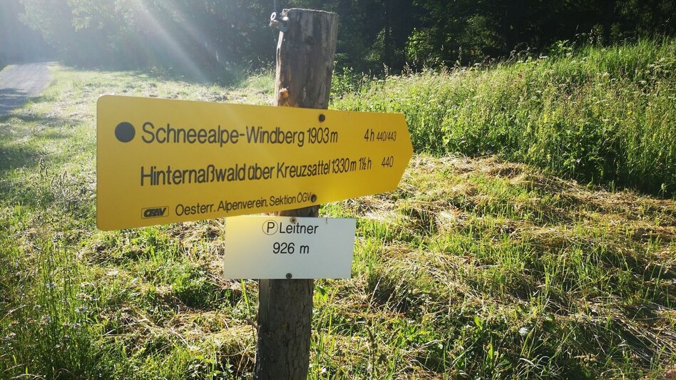 Wanderung Vom Steinalpl über Kleinboden auf den Windberg im Naturpark Mürzer Oberland - Touren-Impression #2.1 | © TV Hochsteiermark