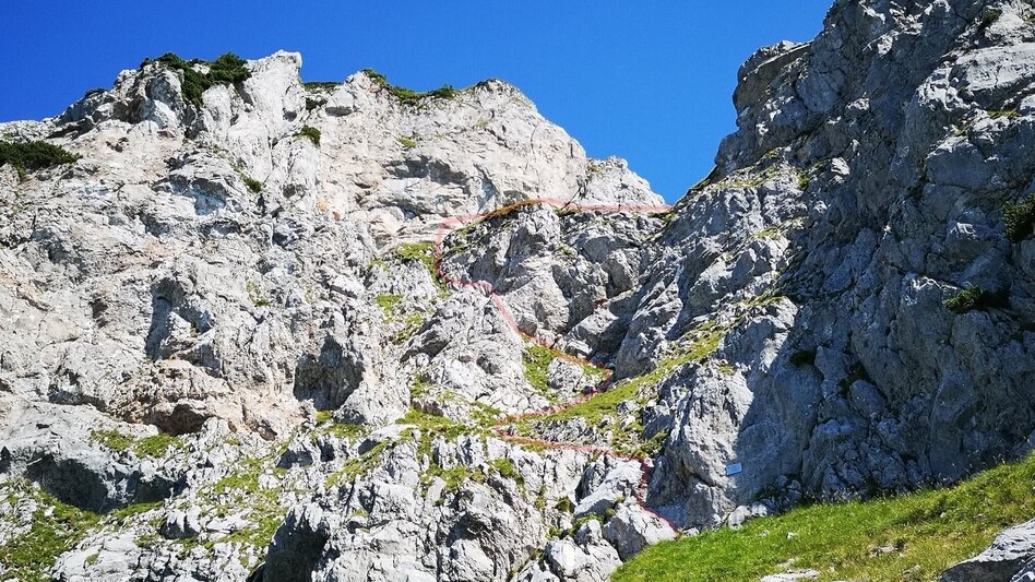 Via Ferrata Kleine Reißtalersteig - Runde auf die Rax im Naturpark Mürzer Oberland - Touren-Impression #2.2 | © TV Hochsteiermark