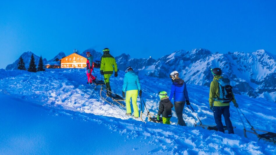 Rodeln Nachtrodeln Hochwurzen - Touren-Impression #2.2 | © Martin Huber