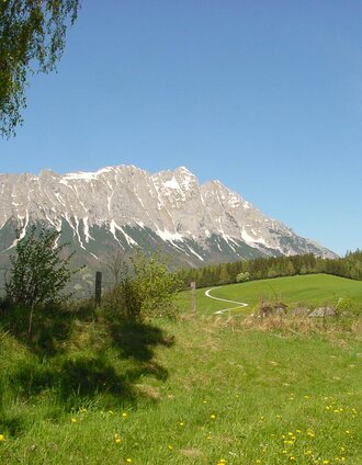 Eichleitenrunde mit Bergblick | Schladming Dachstein - TVB Gröbminger Land | © Erlebnisregion Schladming-Dachstein