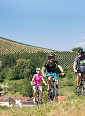 Die 4 Elemente Tour führt auch durch den bekannten Weinbauort Klöch | © Thermen- & Vulkanland Steiermark | Harald Eisenberger | © Thermen- & Vulkanland Steiermark
