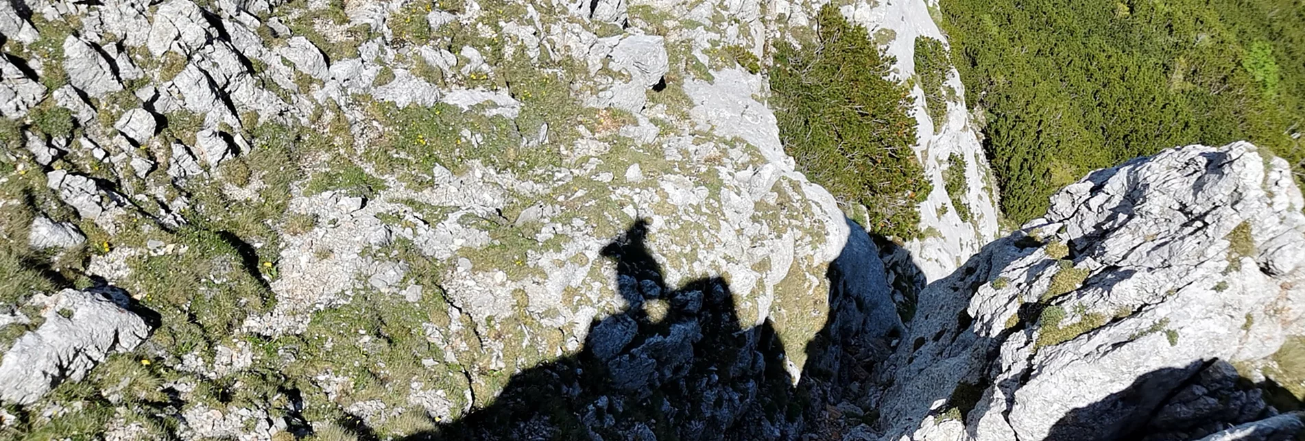 Alpinklettern Über den Vineta Jaroschekkamin und Wildkogelsteig auf die Rax im Naturpark Mürzer Oberland - Touren-Impression #1 | © TV Hochsteiermark