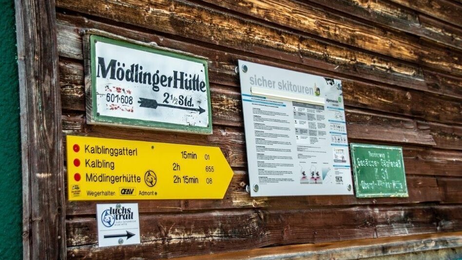 Hiking Route Kaiserau-Klinkehütte - Lahngang-Wagenbänkrunde - Touren-Impression #2.4 | © TV Gesäuse