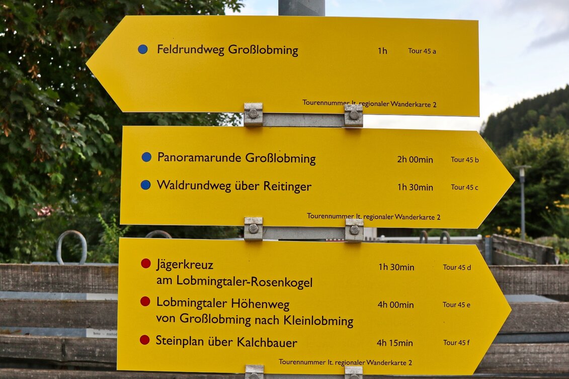 Wanderung Jägerkreuz am Lobmingtaler-Rosenkogel - Touren-Impression #1 | © WEGES OG