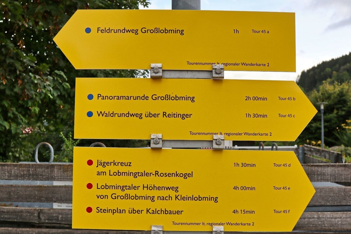 Wanderung Feldrundweg Großlobming - Touren-Impression #1 | © WEGES OG