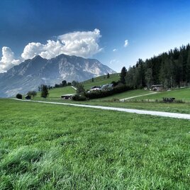 The Grimming, as seen from Bleiberg | © Clemens Egger