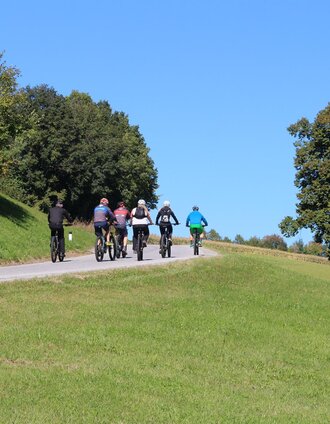 Rad-Guide_Gruppe Radfahren_Oststeiermark | © KEM Naturpark Pöllauer Tal